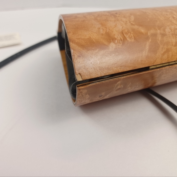 Hammill Diebolt Handcrafted wood Petrea Maple Burl Cluster Clutch - Picture 5 of 13